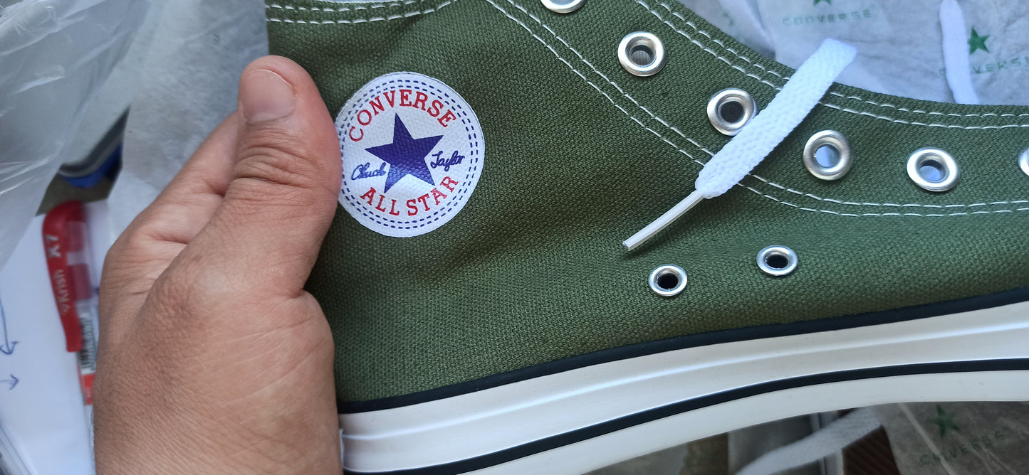 CONVERSE ALL STAR ⭐ vert militaire